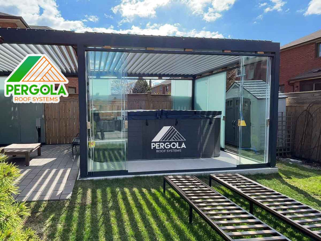 Glass Sliding Door for Pergola Maxx & Eco Maxx